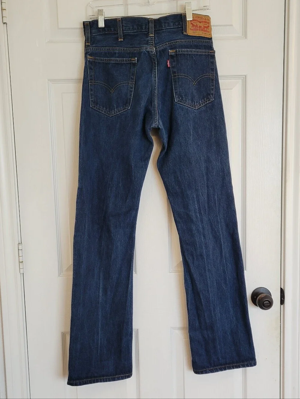 Levi's Men's 517 Boot Cut Red Tab Jeans 30x34